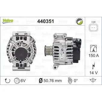Alternateur VALEO 440351