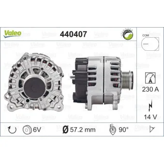 Alternateur VALEO 440407