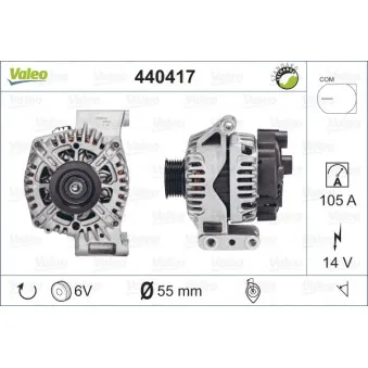 Alternateur VALEO 440417