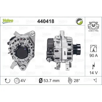Alternateur VALEO 440418