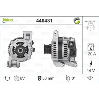 Alternateur VALEO 440431