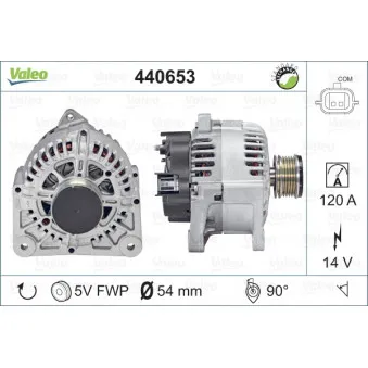 Alternateur VALEO 440653