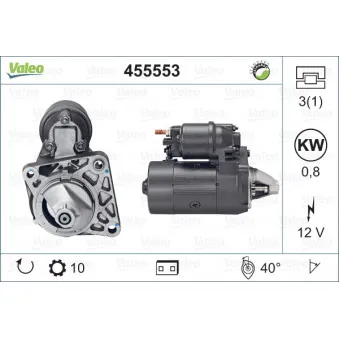 Démarreur VALEO 455553