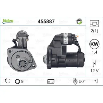 Démarreur VALEO 455887