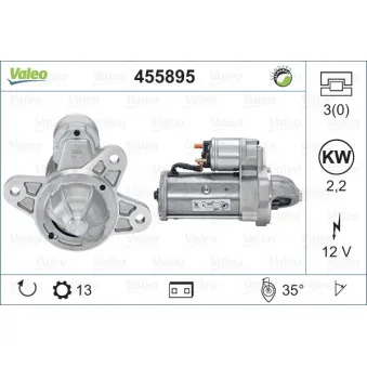 Démarreur VALEO 455895