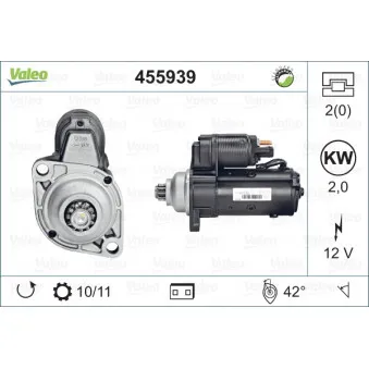 Démarreur VALEO 455939