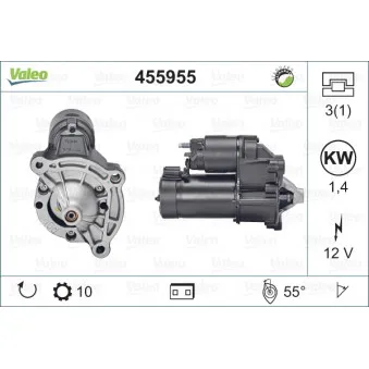 Démarreur VALEO 455955