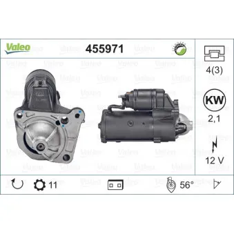 Démarreur VALEO 455971