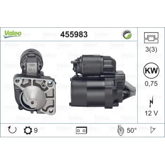 Démarreur VALEO 455983