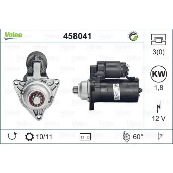 Démarreur VALEO 458041