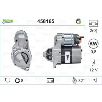 Démarreur VALEO 458165