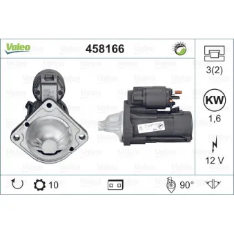 Démarreur VALEO 458166