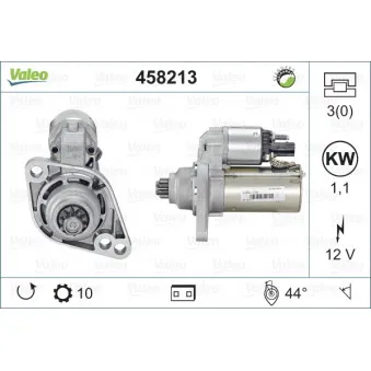 Démarreur VALEO 458213