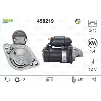 Démarreur VALEO 458219