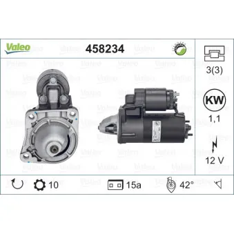 Démarreur VALEO 458234