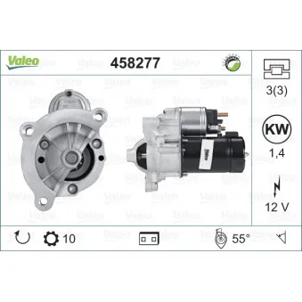 Démarreur VALEO 458277