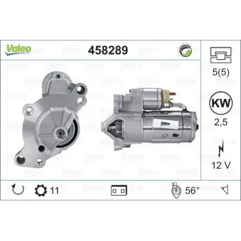 Démarreur VALEO 458289