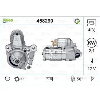 Démarreur VALEO 458290