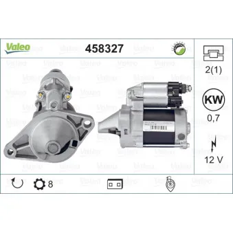 Démarreur VALEO 458327
