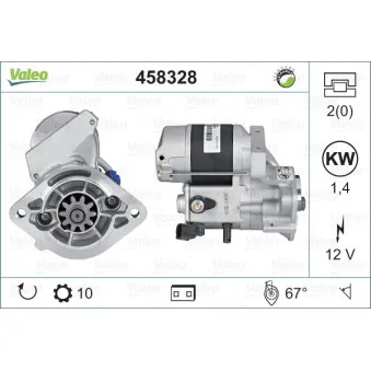 Démarreur VALEO 458328