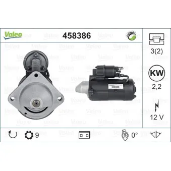 Démarreur VALEO 458386