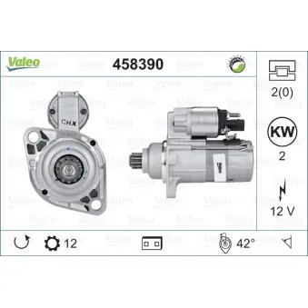 Démarreur VALEO 458390
