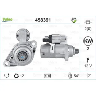 Démarreur VALEO 458391