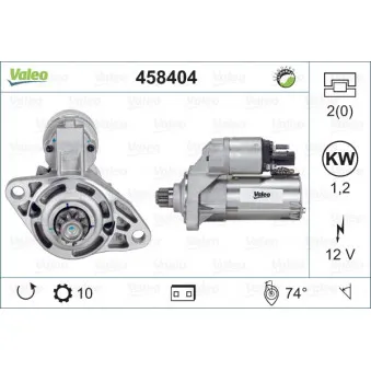 Démarreur VALEO 458404