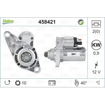 Démarreur VALEO 458421