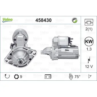 Démarreur VALEO 458430