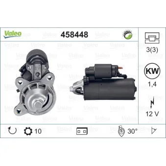 Démarreur VALEO 458448