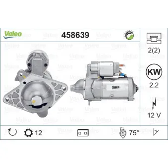 Démarreur VALEO 458639