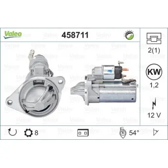 Démarreur VALEO 458711