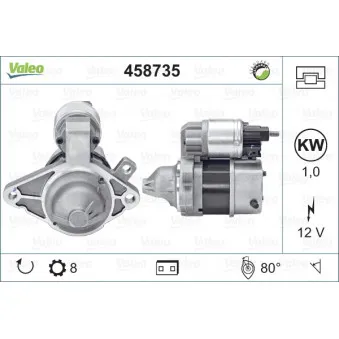 Démarreur VALEO 458735