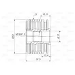 Poulie roue libre, alternateur VALEO 588109 - Visuel 2