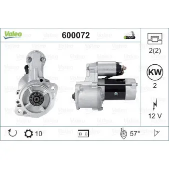 Démarreur VALEO 600072
