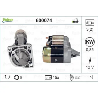 Démarreur VALEO 600074