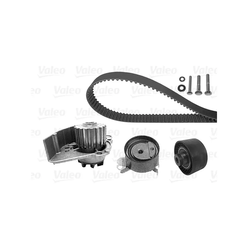 Pompe à eau + kit de courroie de distribution VALEO 614635