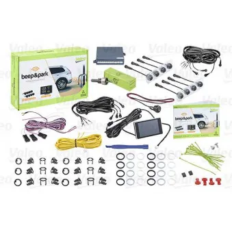 Kit Beep & Park : 8 Capteurs + Ecran LCD VALEO 632202