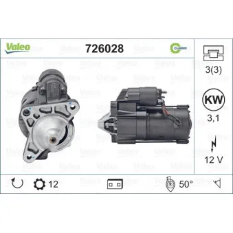 Démarreur VALEO 726028