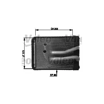 Système de chauffage VALEO 812435