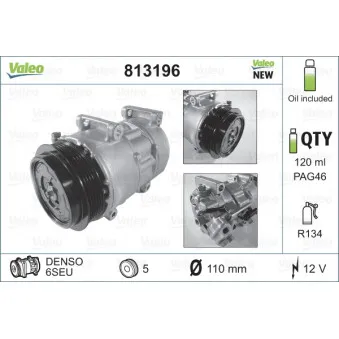 Compresseur, climatisation VALEO