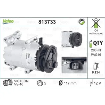 Compresseur, climatisation VALEO