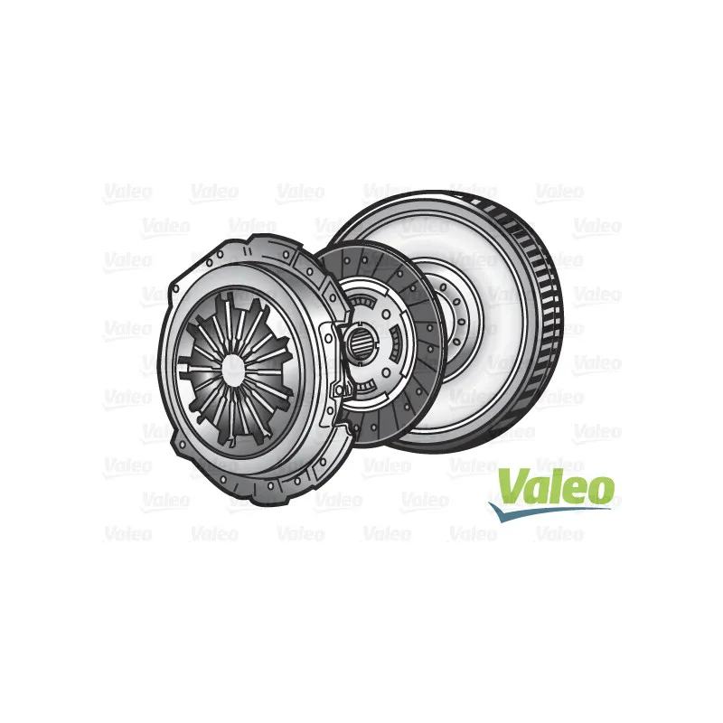 Kit d'embrayage + volant moteur VALEO 835166