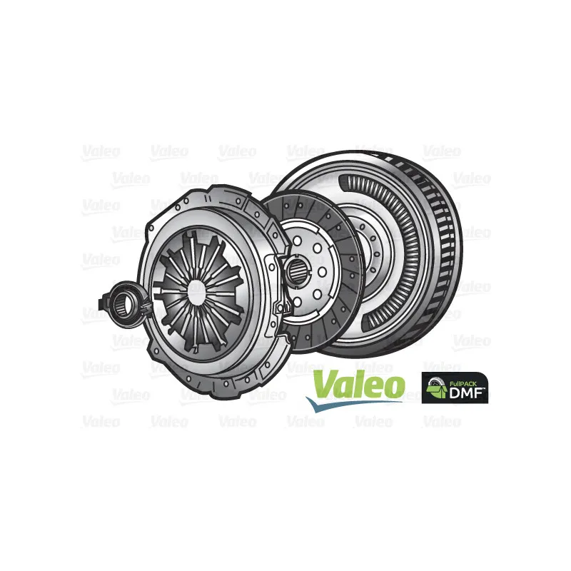 Kit d'embrayage + volant moteur VALEO 837109