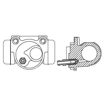 Cylindre de roue BOSCH 0 986 475 637