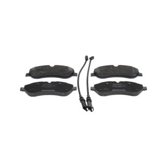 Jeu de 4 plaquettes de frein avant BOSCH