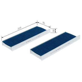 Filtre, air de l'habitacle BOSCH