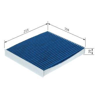 Filtre, air de l'habitacle BOSCH