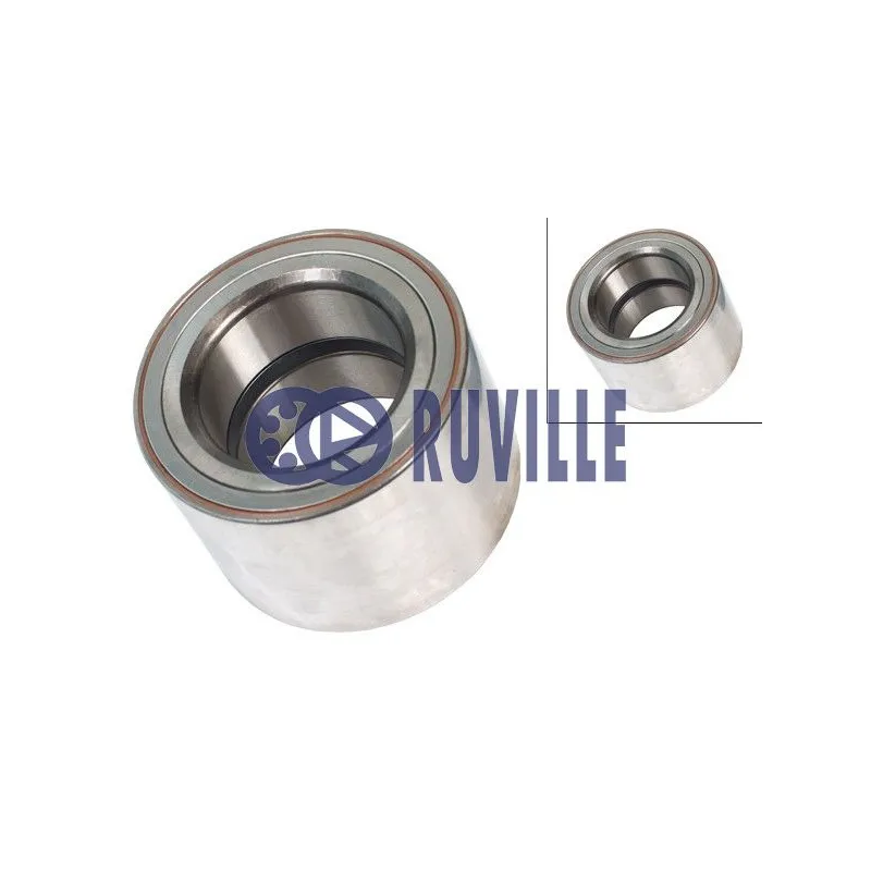 Roulement de roue arrière RUVILLE 4014